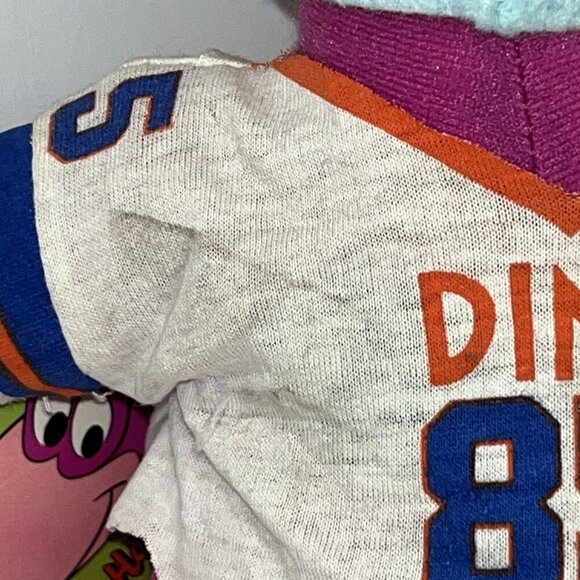 Vtge The Flintstones DINO Denver Broncos Plush Team NFL 1994 Hanna Barbera w/tag - Picture 11 of 14